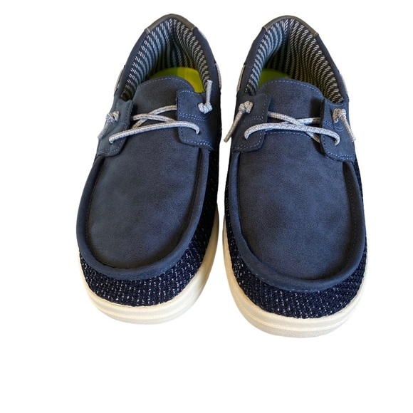 Vance Co. Carlton‎ Casual Blue Slip-on Sneakers Men’s Size 12 New - Picture 2 of 9